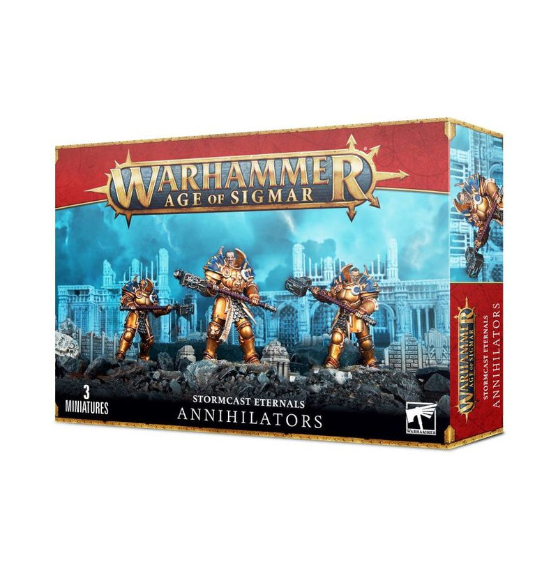 [Age of Sigmar] Stormcast Eternals – Annihilators with Meteoric Grandhammers