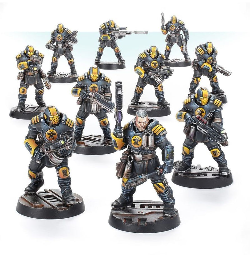 [Warhammer Necromunda Skirmish] Palanite Enforcer Patrol
