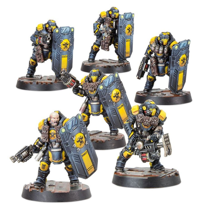 [Warhammer Necromunda Skirmish] Palanite Subjugator Patrol