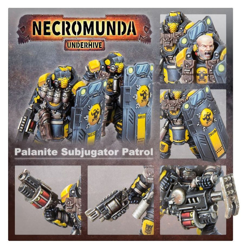 [Warhammer Necromunda Skirmish] Palanite Subjugator Patrol