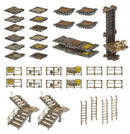 [Warhammer Necromunda Skirmish] Necromunda Zone Mortalis Platforms and Stairs