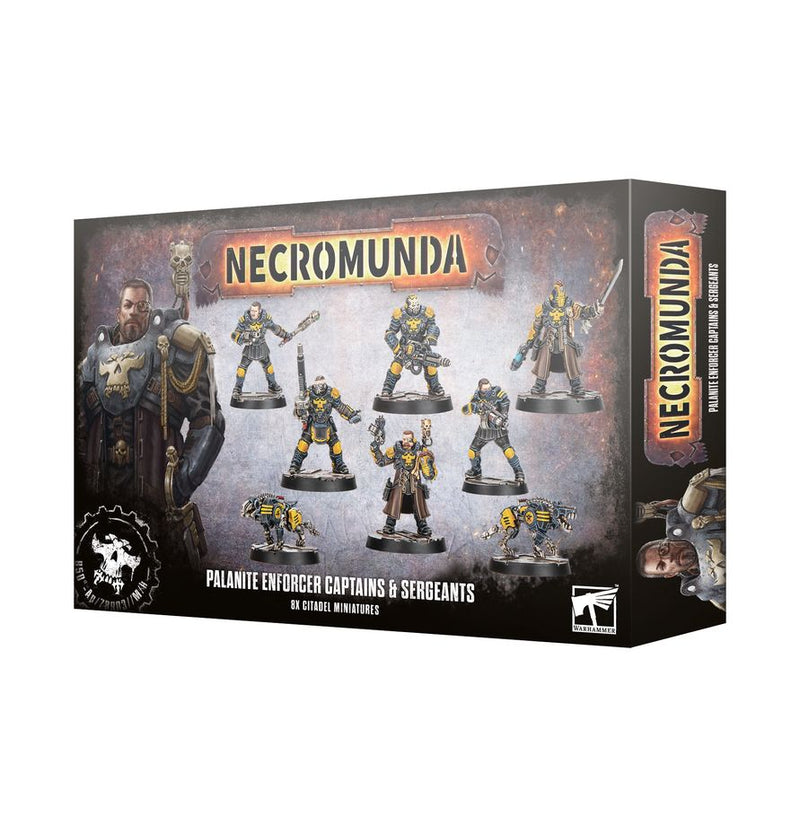 [Warhammer Necromunda Skirmish] Palanite Enforcer Captains & Sergeants