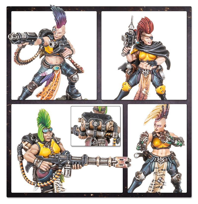 [Warhammer Necromunda Skirmish] Escher Blades of the Matriarch