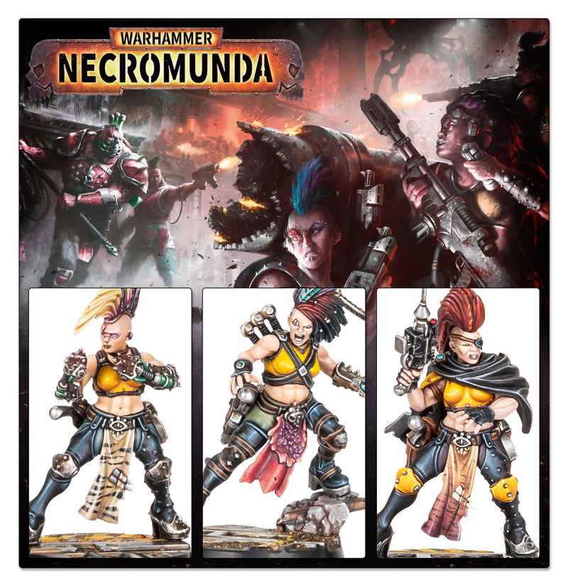 [Warhammer Necromunda Skirmish] Escher Blades of the Matriarch