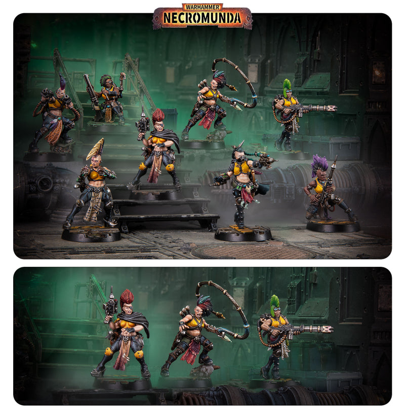 [Warhammer Necromunda Skirmish] Escher Blades of the Matriarch