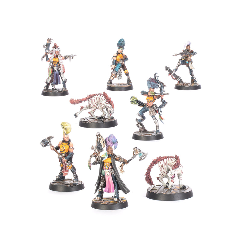 [Warhammer Necromunda Skirmish] Escher Matriarchs & Phyrr Cats