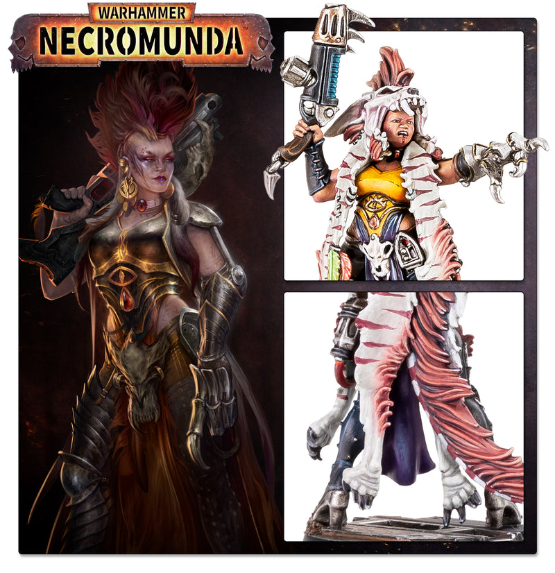 [Warhammer Necromunda Skirmish] Escher Matriarchs & Phyrr Cats