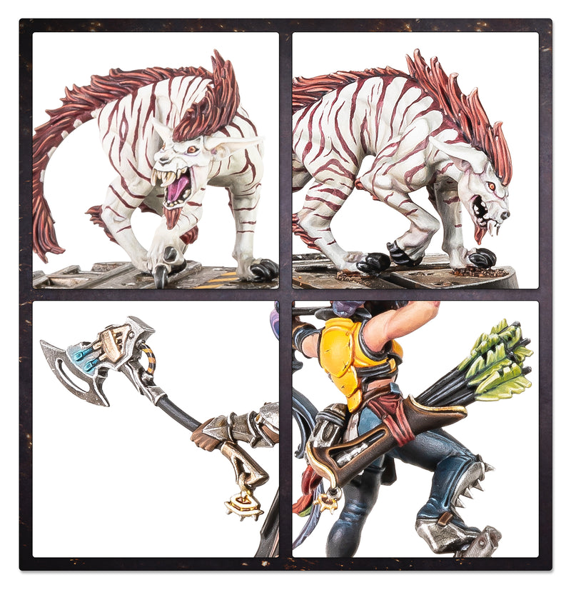 [Warhammer Necromunda Skirmish] Escher Matriarchs & Phyrr Cats