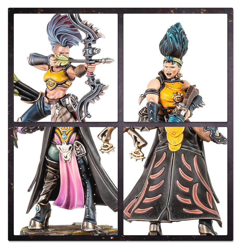 [Warhammer Necromunda Skirmish] Escher Matriarchs & Phyrr Cats