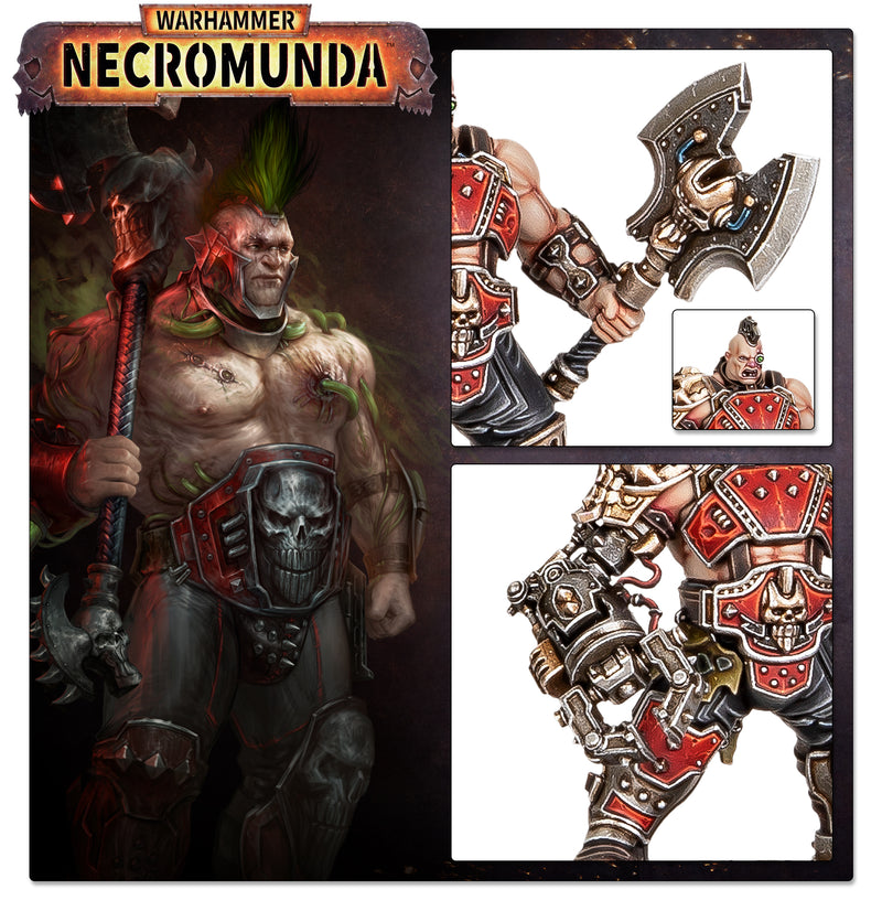 [Warhammer Necromunda Skirmish] Goliath Forge Bosses & Sumpkrocs