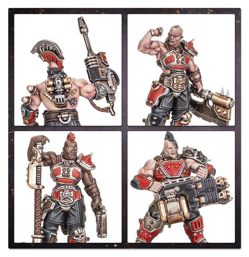 [Warhammer Necromunda Skirmish] Goliath Forge Bosses & Sumpkrocs
