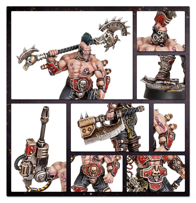 [Warhammer Necromunda Skirmish] Goliath Forge Bosses & Sumpkrocs