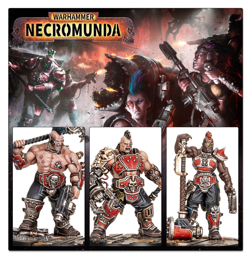 [Warhammer Necromunda Skirmish] Goliath Forge Bosses & Sumpkrocs