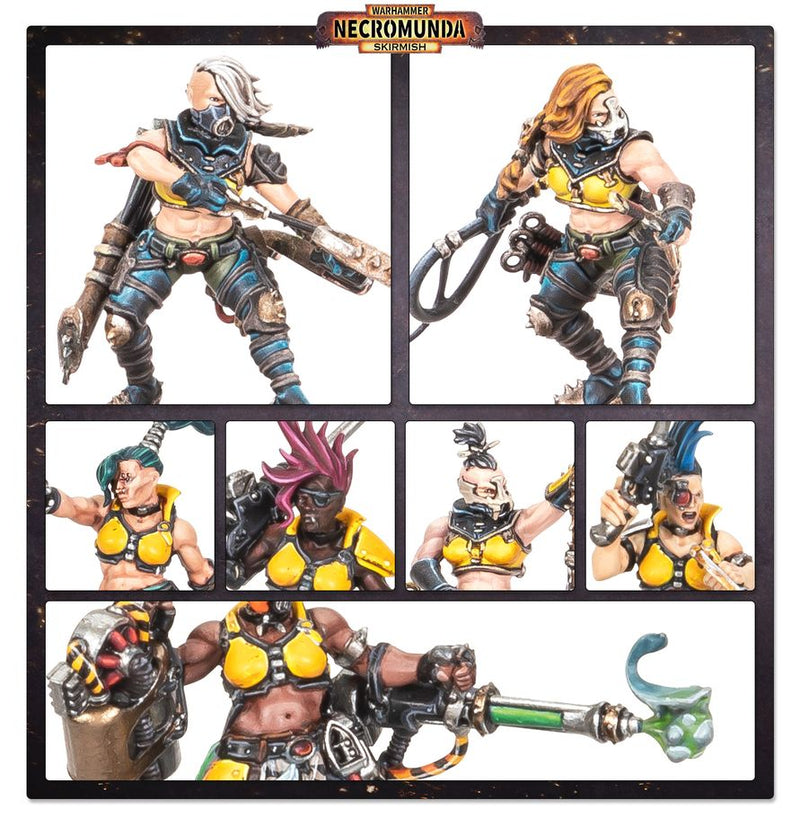 [Warhammer Necromunda Skirmish] Escher Underhive Crew