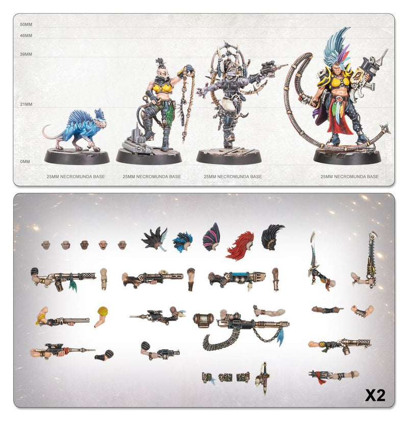 [Warhammer Necromunda Skirmish] Escher Underhive Crew