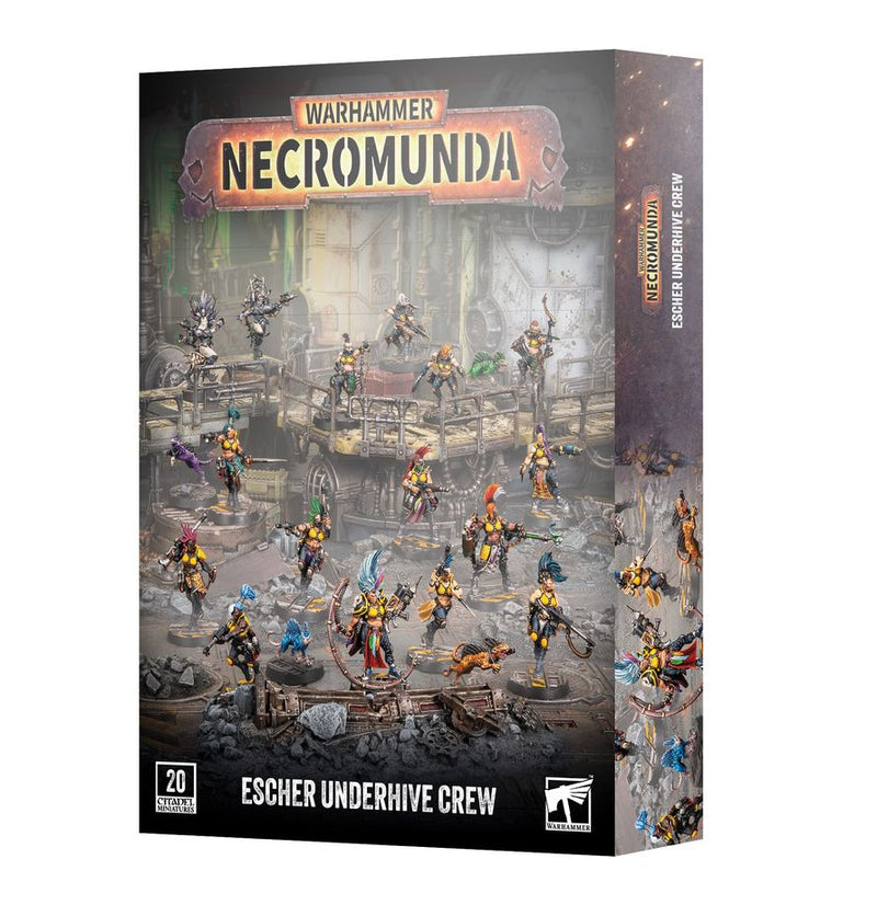 [Warhammer Necromunda Skirmish] Escher Underhive Crew