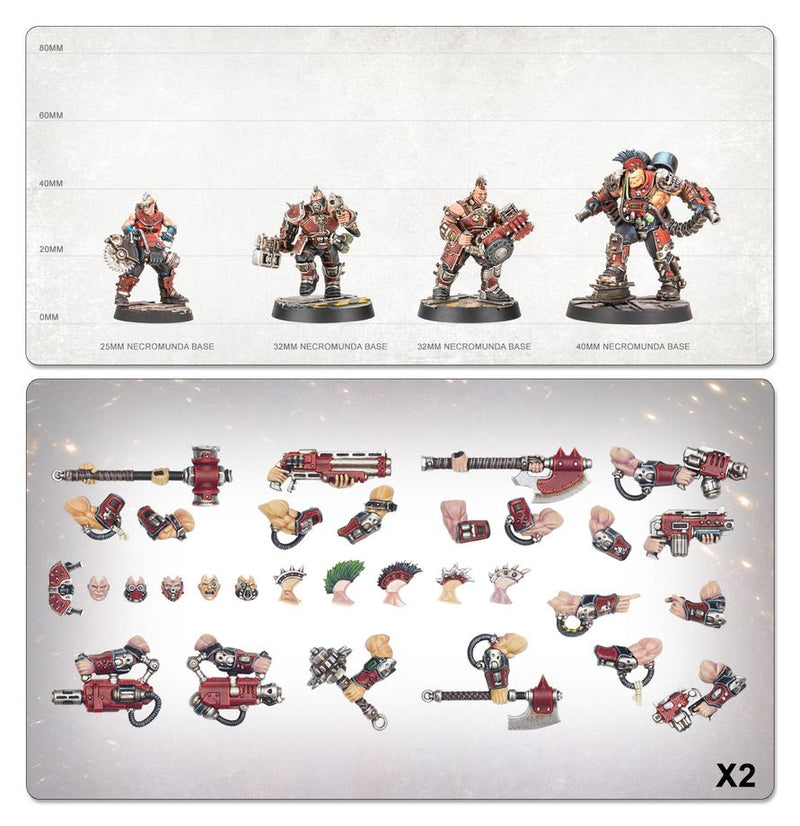 [Warhammer Necromunda Skirmish] Goliath Underhive Crew