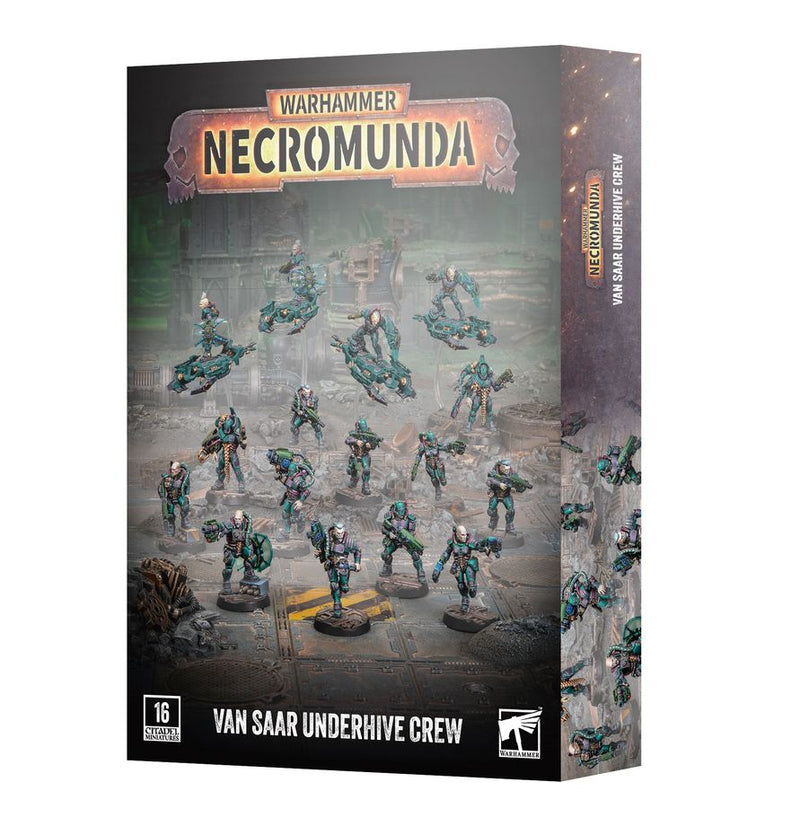 [Warhammer Necromunda Skirmish] Van Saar Underhive Crew