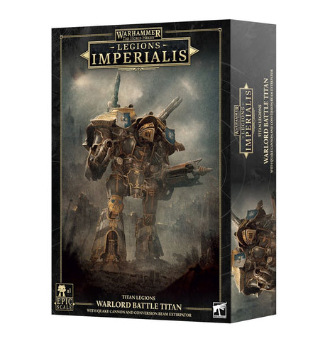 [The Horus Heresy] Legions Imperialis: Warlord Titan with Quake Cannon and Conversion Beam Extirpator