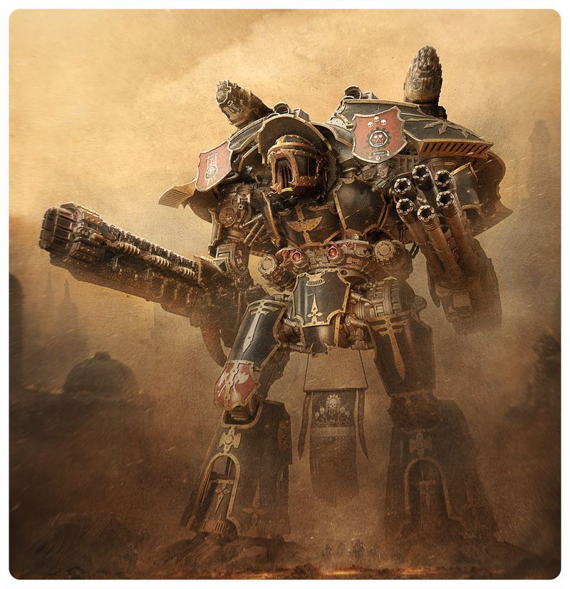 [The Horus Heresy] Legions Imperialis: Warlord Titan with Volkite Destructor and Macro-Gatling Blaster