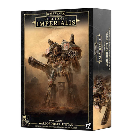 [The Horus Heresy] Legions Imperialis: Warlord Titan with Volkite Destructor and Macro-Gatling Blaster
