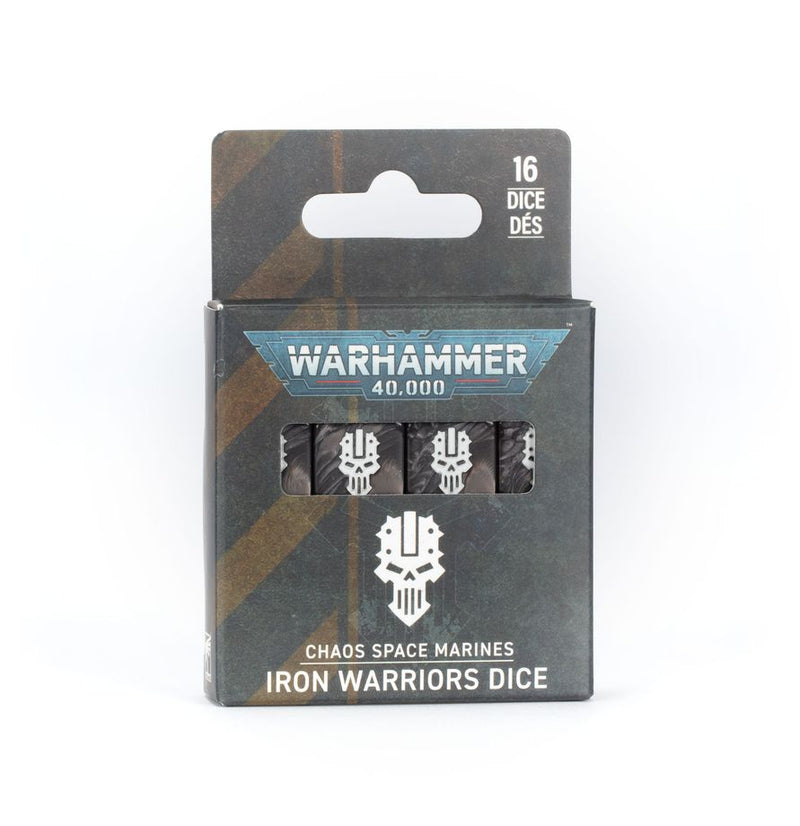 [Warhammer 40,000] Chaos Space Marines - Iron Warrios Dice