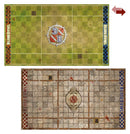 [Blood Bowl] Sevens Pitch: Double-sided Pitch and Dugouts