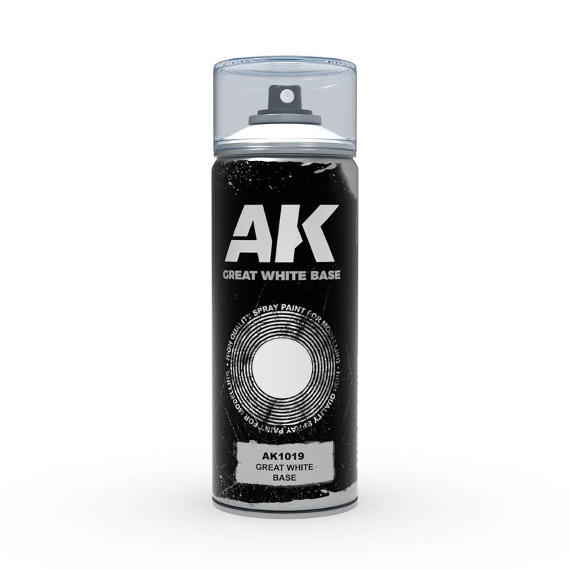 [AK Interactive] Great White Base - Spray 150ml