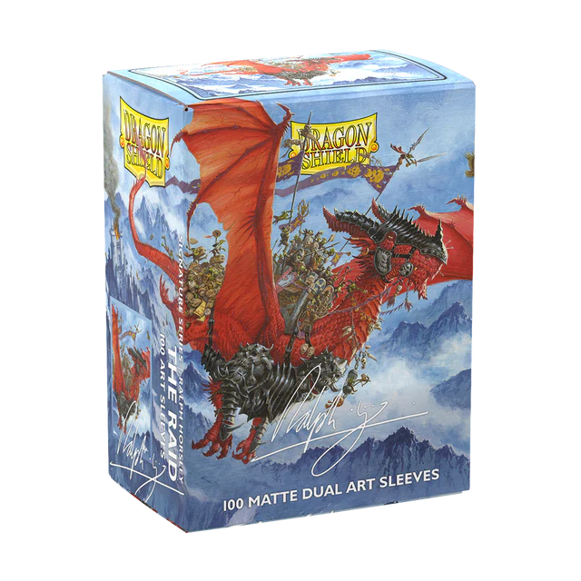 Dragon Shield Sleeves Dual Matte the raid