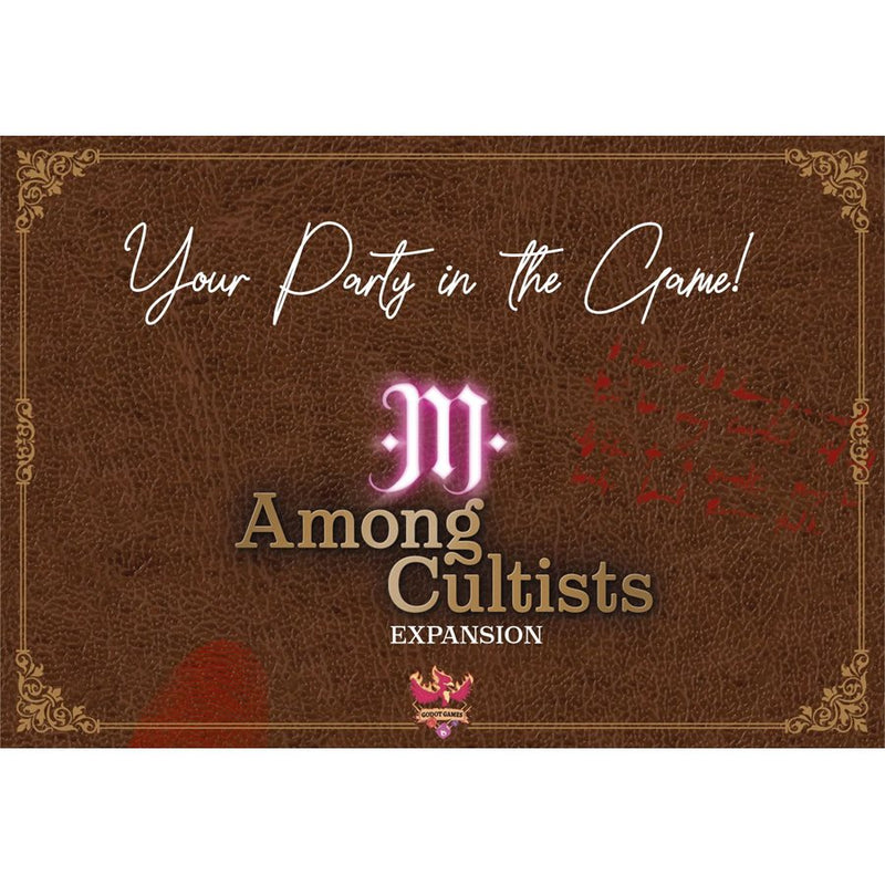 Among Cultists Expansion: Your Party in the Game! (Multilingue)
