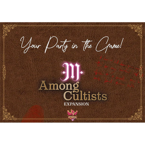 Among Cultists Expansion: Your Party in the Game! (Multilingue)