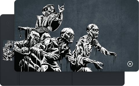 HP Etb Playmat Art Masters ANIMATE DEAD (PHIL STONE)