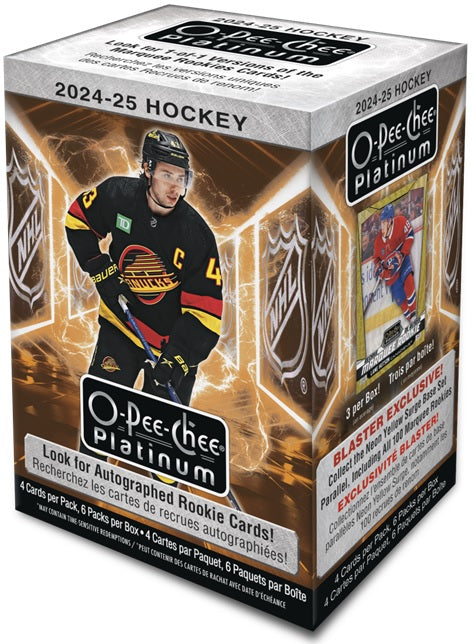 UD O-Pee-Chee Platinum Hockey 24/25 Blaster Box