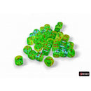 Gemini: 36D6 Plasma Green-Teal / Orange Luminary 12mm