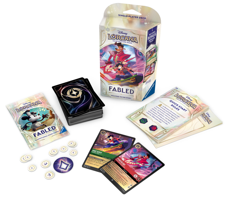 Disney Lorcana: Fabled - Starter Deck - Emerald & Ruby