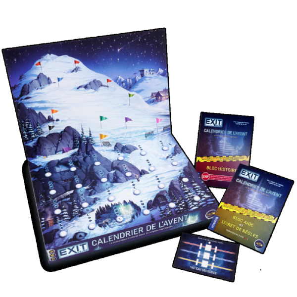 Exit: Calendrier de l'avent - La Mystérieuse Grotte de Glace (FR)