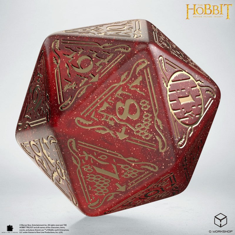 The Hobbit Spindown D20 - Radiant TCG Jumbo Die