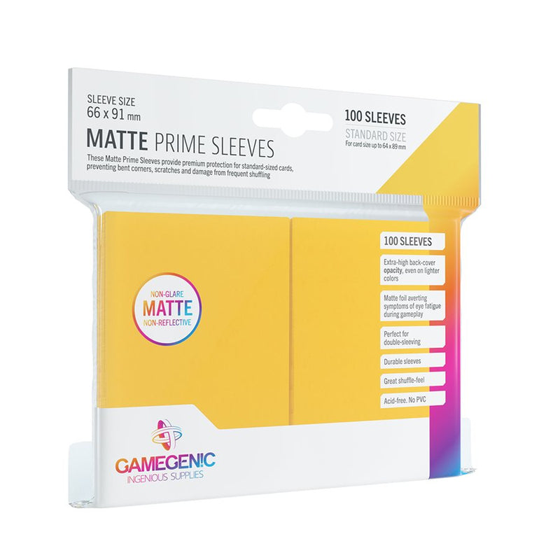 Sleeves: Gamegenic: Matte Prime Sleeves (100) (ML)