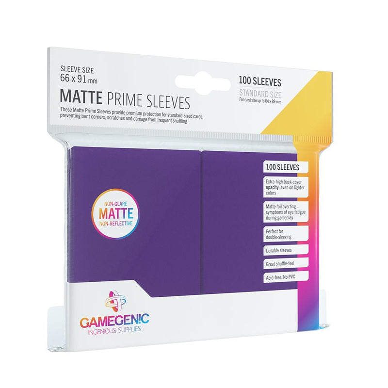 Sleeves: Gamegenic: Matte Prime Sleeves (100) (ML)