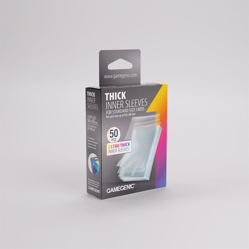 Sleeves: Gamegenic: Thick Inner Sleeves (50) (ML)