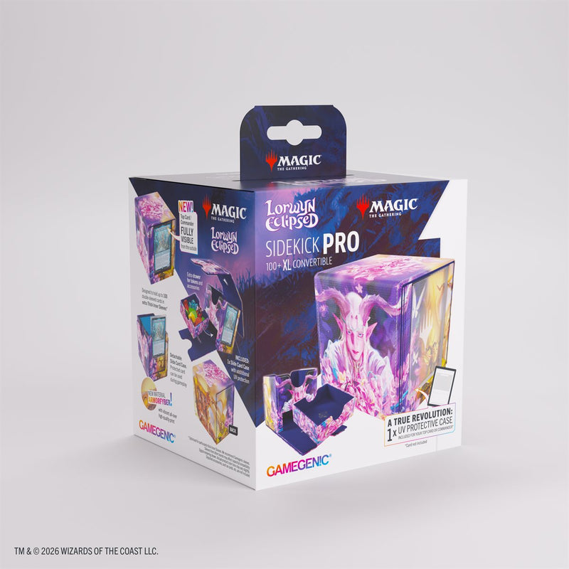 Deck Box Sidekick Pro XL - Morcants Loyalist / Dawnhand Eulogist [Lorwyn Eclipsed]