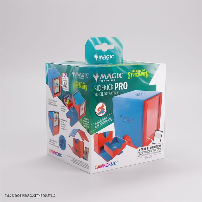 Deck Box Sidekick Pro XL - Prismari Logo Secrets of Strixhaven