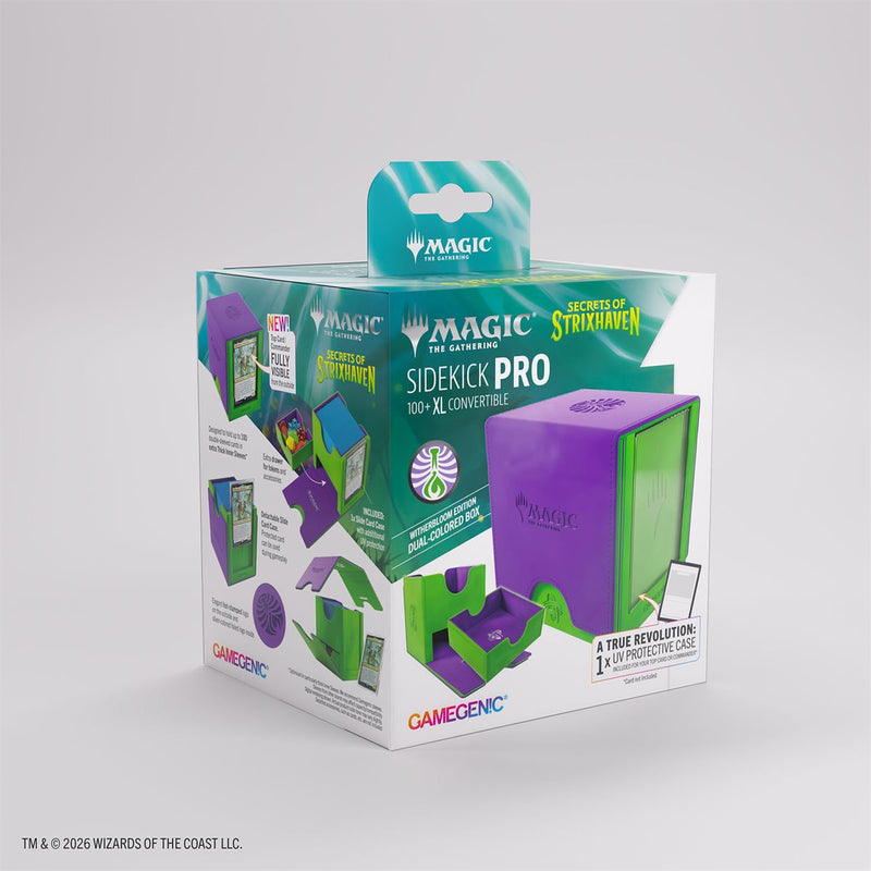 Deck Box Sidekick Pro XL - Witherbloom Logo Secrets of Strixhaven