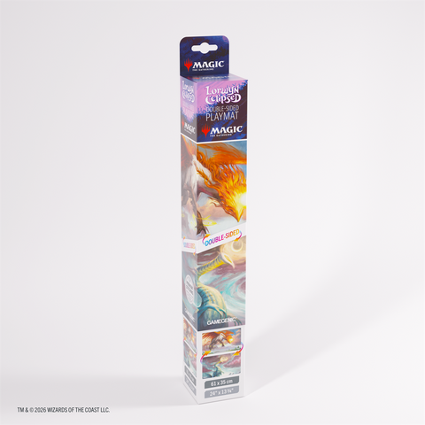 Double-sided Playmat - Eirdu, Carrier of Dawn / Isilu, Carrier of Twilight [Lorwyn Eclipsed]