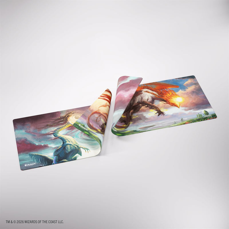 Double-sided Playmat - Eirdu, Carrier of Dawn / Isilu, Carrier of Twilight [Lorwyn Eclipsed]