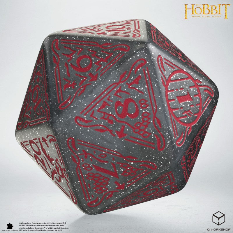 The Hobbit Spindown D20 - Radiant TCG Jumbo Die