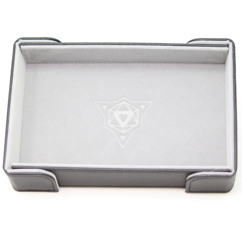 Magnetic Rectangle Tray - Grey Velvet
