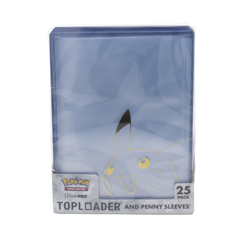 Ultra Pro Toploader 3X4 35PT AND PENNY SLEEVE COMBO PACK PIKACHU 25CT