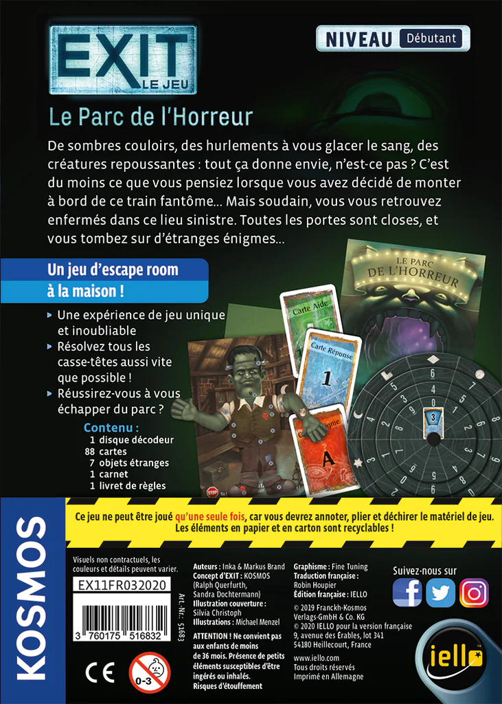 Exit: Le parc de l'horreur (FR)