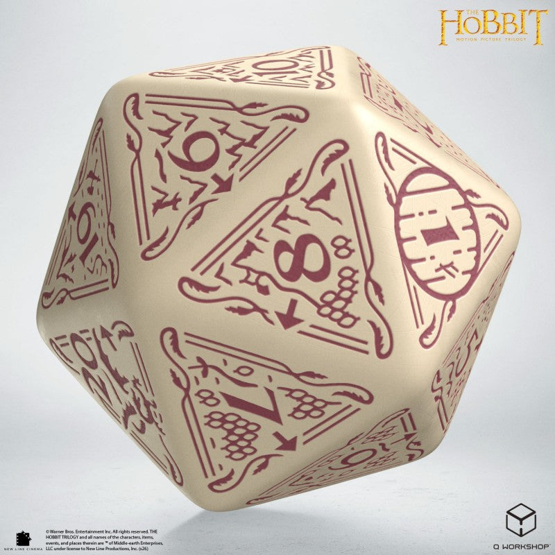 The Hobbit Spindown D20 - Radiant TCG Jumbo Die